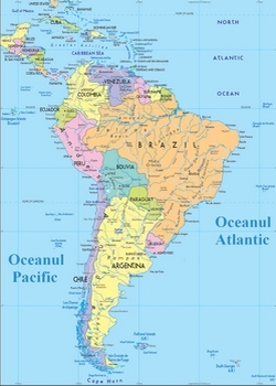 Harta America de Sud