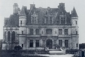 Castelului Chenonceau in anul 1851