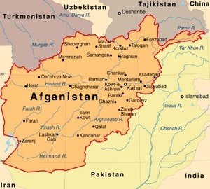 Harta Afganistanului